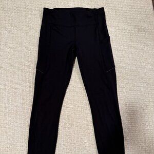 Lululemon Speed Up Tight 28″ Legging Full-On Luxtreme Black Size 6 Like New